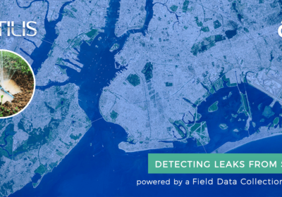 Satellite-based leak detection solution from Utilis powered by GIS Cloud field data collection and overview system